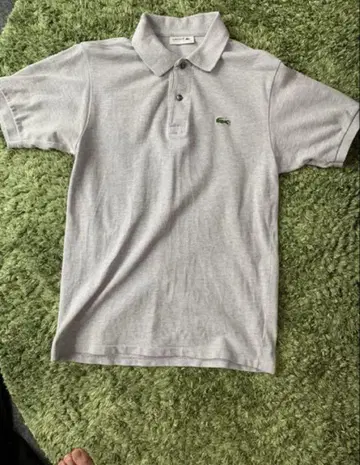LACOSTE 그레이 피케 셔츠