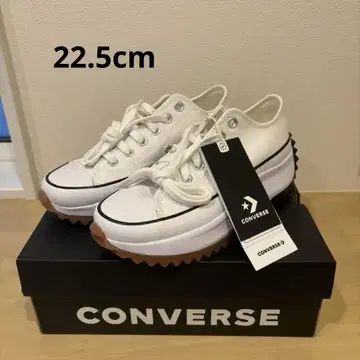 컨버스 통굽 런스타 하이크 화이트 로우컷 168817C
