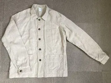 jjjjound 린넨 커버올 S Chore Jacket NOAH