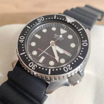 새상품급 작동품 SEIKO 세이코 다이버 빈티지 6458-6000 남성용