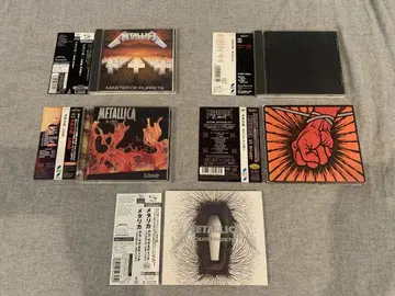 일본 국내반 Metallica / 메탈리카 CD 5장 세트
