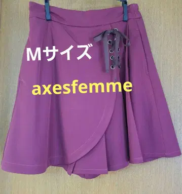 axes femme 큐롯 스커트 M