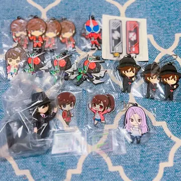 후토 탐정 가면라이더W 히다리 쇼타로 테루이 류 러버 마스코트 피규어