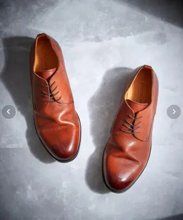 PADRONE 파드로네 / DERBY PLAIN TOE SHOES 40