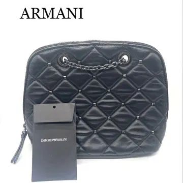 EMPORIO ARMANI 숄더백 퀼팅 블랙