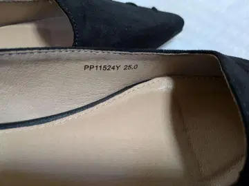 블랙 스터드 하이힐 25.0