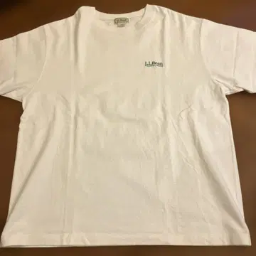 L.L.Bean 화이트 티셔츠 L 사이즈