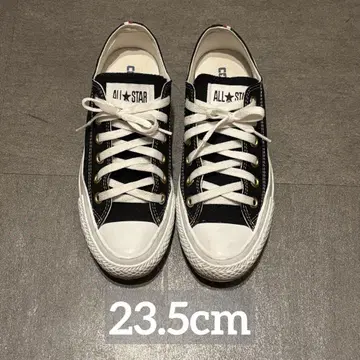 Converse 블랙 로우 컷 23.5cm