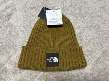 [미사용] THE NORTH FACE 니트 모자 머스타드