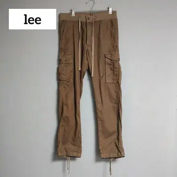 Lee 다크 베이지 카고 팬츠 이지 팬츠