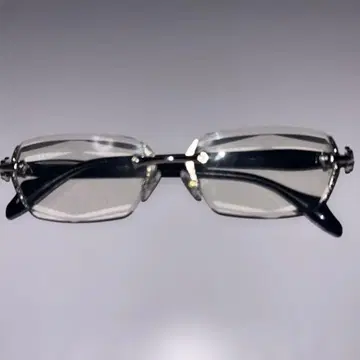 옥타고날 메탈 프레임 안경