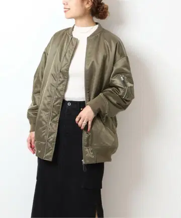 [ 새상품급 ] Spick & Span MA-1 자켓 올리브