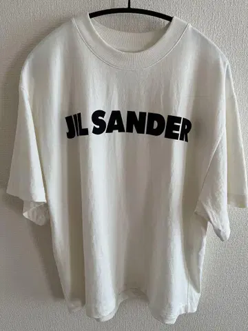 JIL SANDER 오버사이즈 티셔츠 화이트