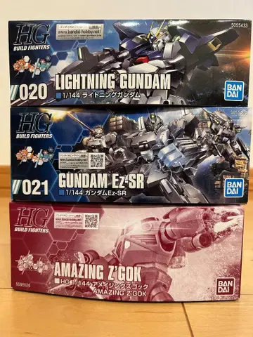 HG 라이트닝 건담 건담 Ez-SR 어메이징 즈고크