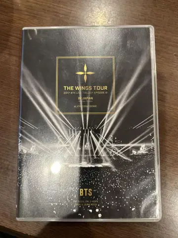 BTS THE WINGS TOUR IN JAPAN DVD