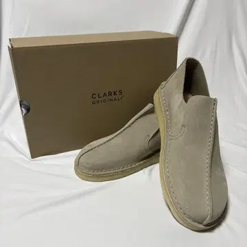 CLARKS ORIGINALS 베이지 슬립온
