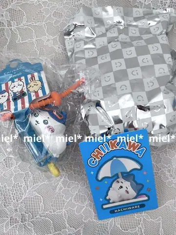 치이카와 miniso 폭염의 여름 키링 블라인드 피규어