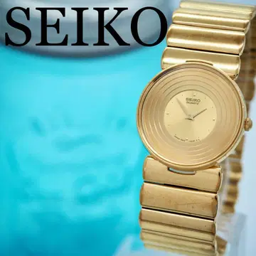 324 SEIKO 세이코 시계 여성용 골드 빈티지 90's