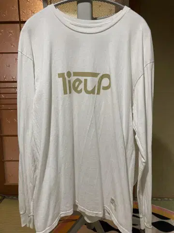 tieup 긴팔 T셔츠 L 화이트
