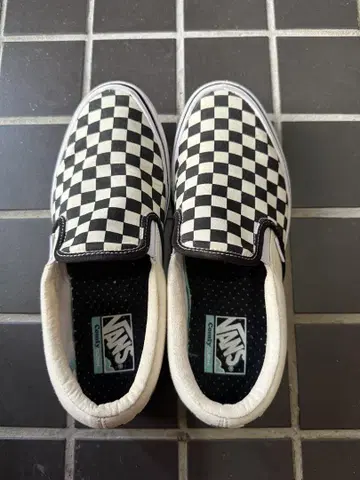 Vans 체커보드 슬립온 라이트 27.5cm