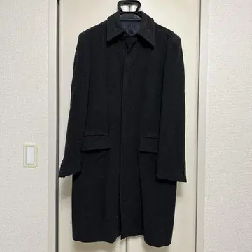 COMME CA DU MODE 블랙 스텐카라 코트