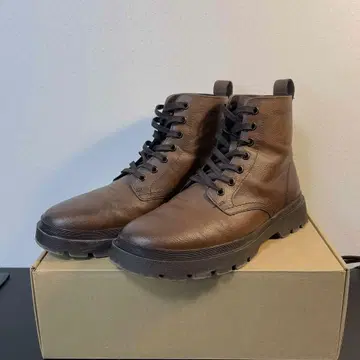 ZARA 남성용 부츠 브라운 41