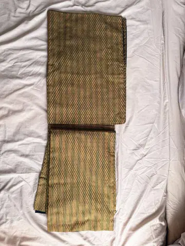 새상품급 앤티크 키하치죠 겹 기모노 화장 64