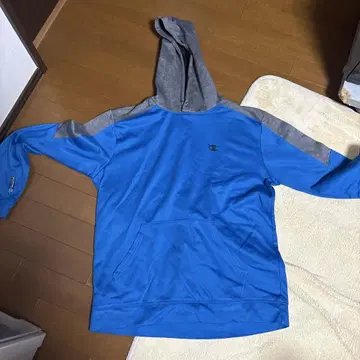 Champion 후드티 파랑