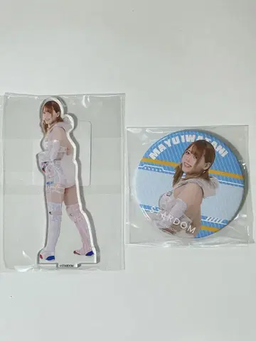 스타덤 이와타니 마유 온라인 크레인 게임 아크릴 스탠드 캔뱃지