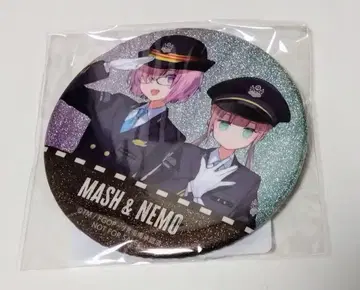 오시타비 x FGO 콜라보 온리샵 한정 특전 캔뱃지 마슈 & 네모