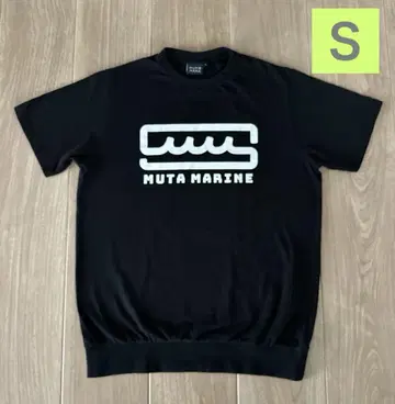 MUTA MARINE 블랙 티셔츠 S