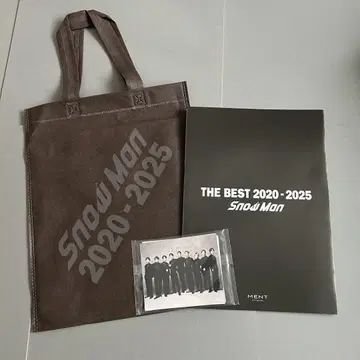 SnowMan THE BEST 2020-2025 구매자 특전 세트