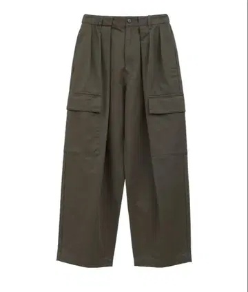 CLANE WIDE TUCK WORK PANTS