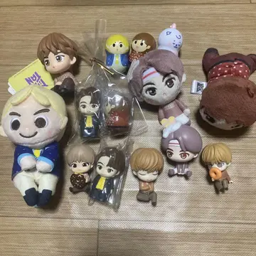 K-POP 아이돌 봉제 인형 마스코트 세트