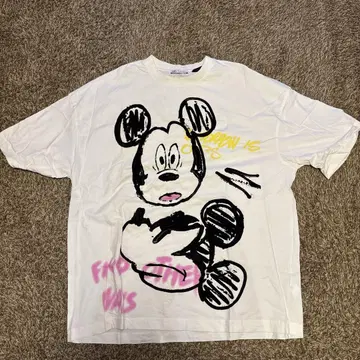 ZARA 미키 그래픽 티셔츠 XL