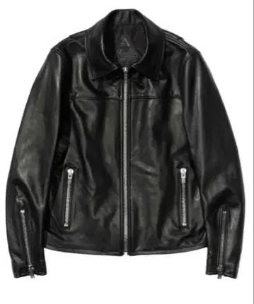 [ A LEATHER ] DRIZZLER JACKET