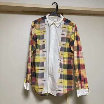 Paul Smith 멀티 컬러 체크 셔츠 L
