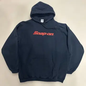 레어 Snap-on 후드티 XL 네이비