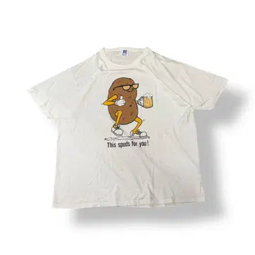 [ 초레어 ] 80~90년대 RUSSELL Funny T 빈티지 XL