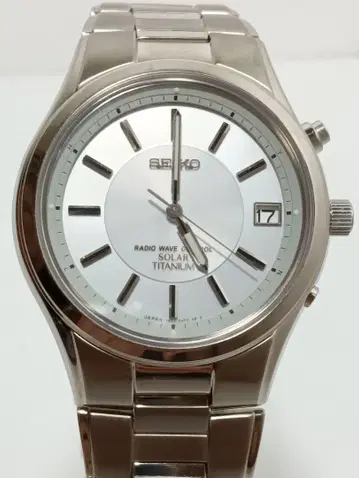 SEIKO 세이코 손목시계 전파 솔라 티타늄 케이스 7B22-0AD0
