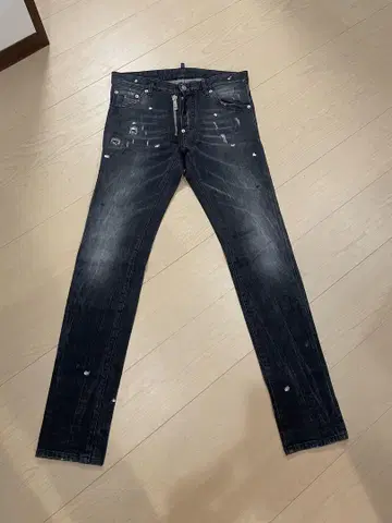 DSQUARED 2 데미지 가공 다크 데님