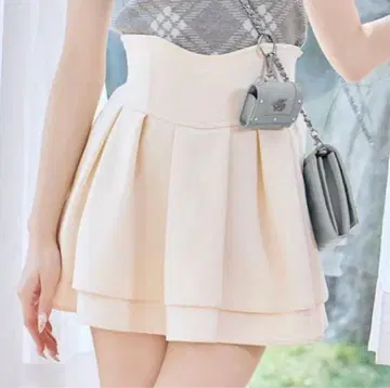 미셸 마카롱 S, 명예의 전당 입성! 슬림 레그 스커트 아이보리