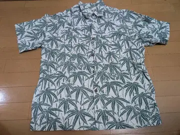 Island Hemp Wear 반팔 알로하 셔츠