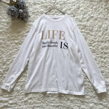 [ 23 AW ] 저널 스탠다드 LIFE 로고 롱 티셔츠 티셔츠