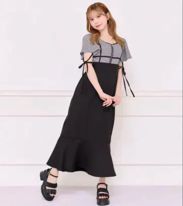 아프레주르 apresjour 소매 플레어 머메이드 원피스 아프레