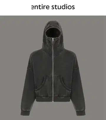 ENTIRE STUDIOS 후드티 M 블랙