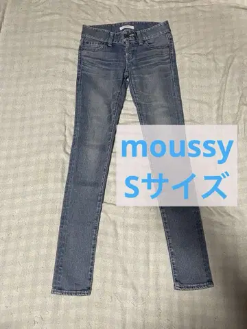 moussy 파우더 스키니 데님 깔끔 갸루 24인치