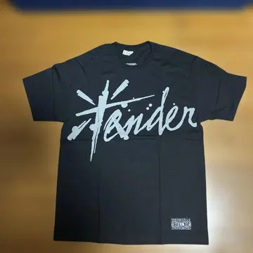 레어! 점포 한정 텐더 로인 TEE 2D BLACK L 새상품