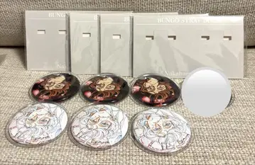 문호 스트레이독스 원화집 캔뱃지 나카하라 츄야 6개