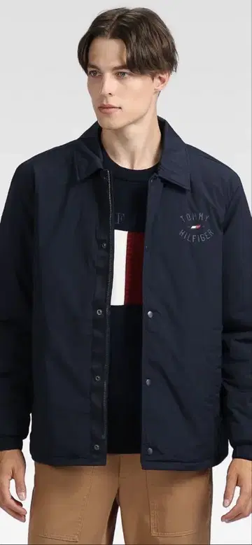 TOMMY HILFIGER 네이비 자켓
